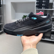 耐克（NIKE）休閑鞋男鞋春季新款運動(dòng)鞋Jordan Flight Court低幫籃球鞋福來(lái)鞋 HF3255-040黑/煤黑/伽馬藍 40