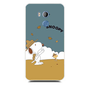HTC適用 U11+手機殼硅膠防摔U11 Plus保護套磨砂卡通男女款個(gè)性軟外殼 11SNOOPY[C]