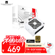 Thermalright(利民) 額定650W TR-SGFX650-W ATX3.1電源 金牌全模組 全日系電解電容 SFX小尺寸電源