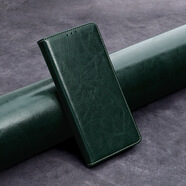 1適用iphone17真皮翻蓋手機殼蘋果16pro商務(wù)16e水晶紋錢夾手機套1 綠色 iPhone6plus/iPhone6SPlus