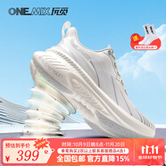 ONEMIX玩覓避震鞋跑步鞋男鞋運(yùn)動鞋女慢跑鞋減震穩(wěn)定支撐透氣輕便防滑 寶馬白 42