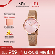 丹尼爾惠靈頓（DanielWellington）DW手表女歐美表簡約鋼帶石英女士手表送女友生日禮物DW00100368