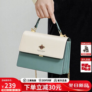 蔻一（Cnoles）包包女士款2025年最新款牛皮女生高端斜挎包通勤大容量單肩包