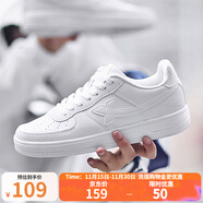 特步板鞋男女秋冬休閑鞋百搭低幫運動(dòng)鞋潮流滑板鞋舒適小白鞋 白色-男子 【新舊版隨機發(fā)貨】 41