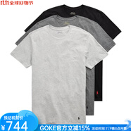 Polo Ralph Lauren短袖T恤男士秋冬季套裝3件裝上衣精梳棉圓領(lǐng)純色奢侈品潮牌新禮物 AN H/Madison Hr S (胸圍86-94厘米)