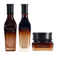 艾瑪絲吉普賽玫瑰套裝保濕保濕滋潤提亮膚色水乳精華霜溫和化妝品 花卉水+乳液+精華霜