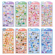 閃樂(lè )（SHANLE）日系3D浮雕貼紙POP DROP實(shí)心顆粒貼畫(huà)手機殼制作小卡裝飾壽司美食 POP SEAL全8款 SL-BKE(01-08)