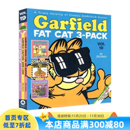 加菲貓英文原版漫畫(huà) 1-25冊 75個(gè)故事 25年新書(shū) Garfield Fat Cat 3 Pack 經(jīng)典趣味幽默漫畫(huà) 兒童圖畫(huà)故事書(shū) Jim Davis 加菲貓漫畫(huà) 三合一 19
