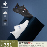 樂(lè )卡克（Le coq sportif）法國公雞2025年新品男女同款運動(dòng)輕量綜訓鞋 白色 40
