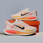 CLENIKEED純原登月飛馬Vomero18跑步鞋網(wǎng)面透氣舒適軟底訓練運動(dòng)鞋 白桔色NIKE 39 39標準尺碼