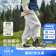 巴拉巴拉童裝兒童褲子2025秋冬裝男女童加絨加厚保暖長(cháng)褲親子209425108205