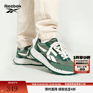 Reebok銳步官方24新品男女CL LEGACY W+蕾格西黑武士休閑復古跑鞋 100222340 復古軍綠 38.5 (24.5cm),US: 6.5