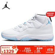 耐克NIKE男休閑鞋喬丹AJ11 JORDAN 11高幫運(yùn)動(dòng)鞋CT8012-104白藍(lán)43