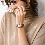 啄木鳥(niǎo)（TUCANO）秋冬新款內搭高領(lǐng)毛衣女堆堆領(lǐng)彈力打底衫修身薄款歐美針織上衣 花駝色 3XL