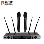 RATTOP雷拓 U段一拖二無(wú)線(xiàn)麥克風(fēng)  UI-M520 臺