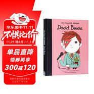 小人物大夢想：大衛(wèi)·鮑伊 Little People Big Dreams David Bowie 兒童英語啟蒙勵志讀物名人傳記 繪本圖畫書 英文進(jìn)口原版