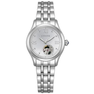 西鐵城（CITIZEN）正品西鐵城機械女表 PC1006 鏤空透底復古時(shí)尚鋼WONART PR1040-88A 28.5mm