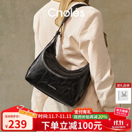 蔻一（Cnoles）原創(chuàng)設(shè)計(jì)月牙包包女新款高級(jí)感單肩斜挎包2025超火腋下包包