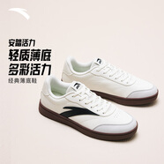 安踏【關(guān)曉彤同款】活力丨女子板鞋經(jīng)典薄底低幫板鞋滑板運動(dòng)鞋