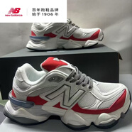 NBnew balance新款9060小象情侶復古老爹休閑男女運動(dòng)鞋透氣跑步鞋 new balance灰紅色 42