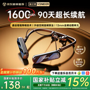 唯立德【2025最新款丨90天續航】藍牙耳機掛脖式運動(dòng)耳機頸掛超長(cháng)續航降噪耳機防汗水大容量耳返耳機