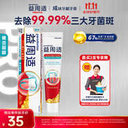 益周適咸味牙齦牙膏健齒固齦抑制牙齦紅腫出血去除牙菌斑110g