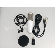 歌揚GYDZ跨境電商BM-800電容麥克風(fēng)套裝YY語(yǔ)音網(wǎng)絡(luò )K歌直播話(huà)筒配USB聲卡 白色 小彩