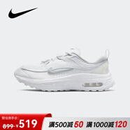 耐克（NIKE）【京東奧萊】休閑鞋女復古氣墊AIR MAX BLISS運動(dòng)鞋DH5128-101白 37.5
