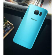 三星（SAMSUNG）適用于三星S6原裝后蓋S6e+電池蓋G9200 G9250 G9280玻璃后背殼 G9200 冰玉藍后蓋 三星其他型號