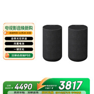 索尼（SONY）SA-RS5 真無(wú)線(xiàn)后環(huán)繞音箱 2.0.2聲道 回音壁 家庭影院 適配A9000 A8000 A3000