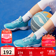 李寧童鞋兒童籃球鞋男女大童音速8透氣減震支撐運(yùn)動(dòng)鞋YKBS046 純凈藍(lán)/蝴蝶藍(lán)-23 32