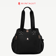 夢(mèng)特嬌2025秋冬新款韓版大容量手提包 黑色