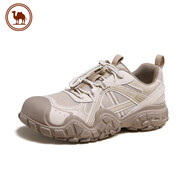 駱駝 女鞋戶(hù)外徒步鞋丑萌鞋休閑運動(dòng)鞋 P24A245634 杏色 38