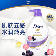 多芬柔嫩煥亮清爽沐浴乳1000G 水潤煥亮改善暗沉 持久留香潤膚