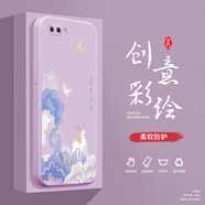 小寸心vivoX20Plus后置指紋手機殼X20后置指紋液態(tài)殼X21I全包軟硅膠防摔保護套新款鏡頭 X20后置指紋草紫色-YT073星辰