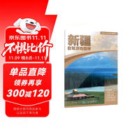 2025年新版 新疆自駕游地圖冊(cè)-中國(guó)分省自駕游地圖冊(cè)系列(第2版)(新疆地圖 旅游地圖)旅行裝備 自駕游裝備  