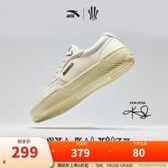 安踏（ANTA）【凱里·歐文同款】HELA TRIBE丨踹步鞋情侶板鞋籃球鞋文化鞋男女 白/白/灰244-1 (男女款) 43 (男9.5碼)