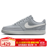耐克NIKE男子休閑鞋COURT VISION LOW 運動鞋HV8139-002灰白40