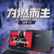 神舟Hasee/神舟 戰神系列 游戲本S8 RTX4060獨顯Z8系列游戲筆記本電腦 I5-10200H_RTX3060 16GB_1TB_標準套餐