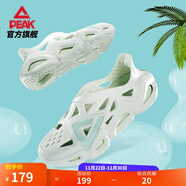 匹克態(tài)極洞洞鞋男鞋戶(hù)外夏季拖鞋透氣防水休閑沙灘鞋情侶涼鞋女鞋 【男款】清心綠(偏大一碼) 43