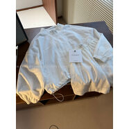 韓國原廠(chǎng)stent亞麻套裝美式復古腔調亞麻外套休閑短褲女春夏 白色上衣 M M80110斤