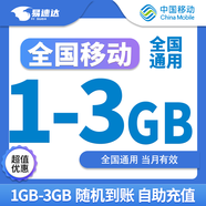 中國移動(dòng)全國移動(dòng)流量2GB日包24小時(shí)有效下單聯(lián)系客服辦理 1月1次：全國1GB當月有效