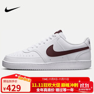 耐克（NIKE）男子減震休閑鞋COURT VISION運動鞋秋冬DH2987-113 紅白 41 