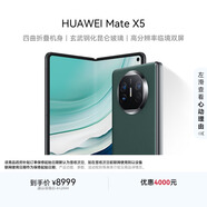 華為（HUAWEI） Mate X5 折疊屏手機 12GB+256GB 青山黛