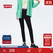 Levi's李維斯女士復(fù)古721高腰緊身鉛筆褲經(jīng)典美式黑色窄版牛仔褲 000 24 (28)