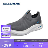 斯凱奇閃穿鞋|男鞋秋季綁帶運動(dòng)鞋圓頭厚底一腳蹬懶人鞋