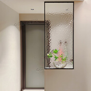心晶喜衛(wèi)生間半墻水立方藝術(shù)玻璃隔斷屏風(fēng)客廳玄關(guān)遮擋淋浴室洗手臺(tái)干區(qū) 半墻水立方玻璃 非平方價(jià)/ 聯(lián)系客服報(bào)價(jià)
