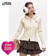 妖精的口袋pu皮蛋糕半身裙女2024年冬季新款黑色百搭蓬蓬裙短裙子 百搭咖色 S