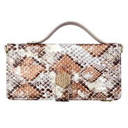 imi適用三星s25u翻蓋手機殼s26plus拉鏈錢(qián)包samsung s22斜挎手機皮套 白色（單皮套） 三星Note 5/N9200