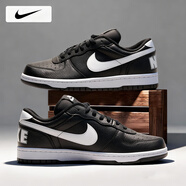 耐克（NIKE）男鞋士 25冬季新款運動(dòng)鞋子男小白鞋低幫休閑鞋子耐磨透氣板鞋男 【冬季熱銷(xiāo)】016-經(jīng)典黑白/曬圖退10 40.5 （內長(cháng)255mm）